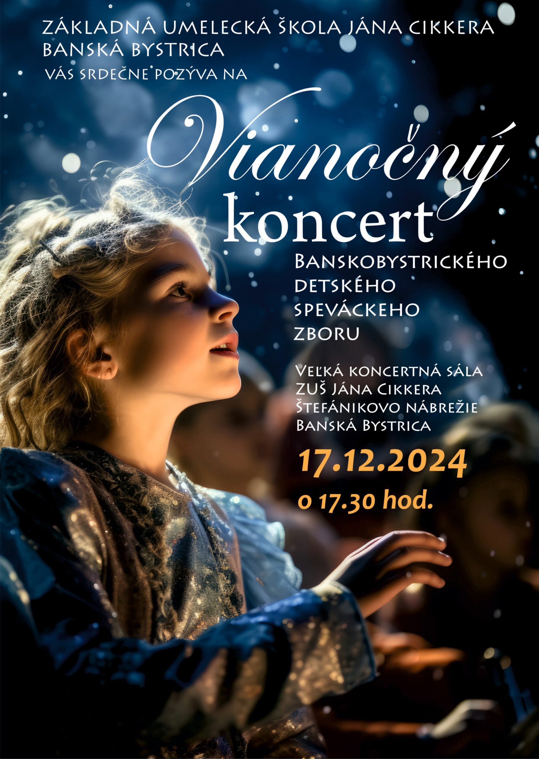 plagát koncert zbory+